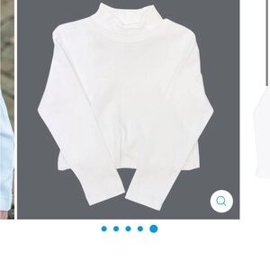 Classic White Long Sleeve Kids Tee